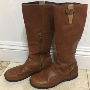 The North Face Women’s brown leather boots